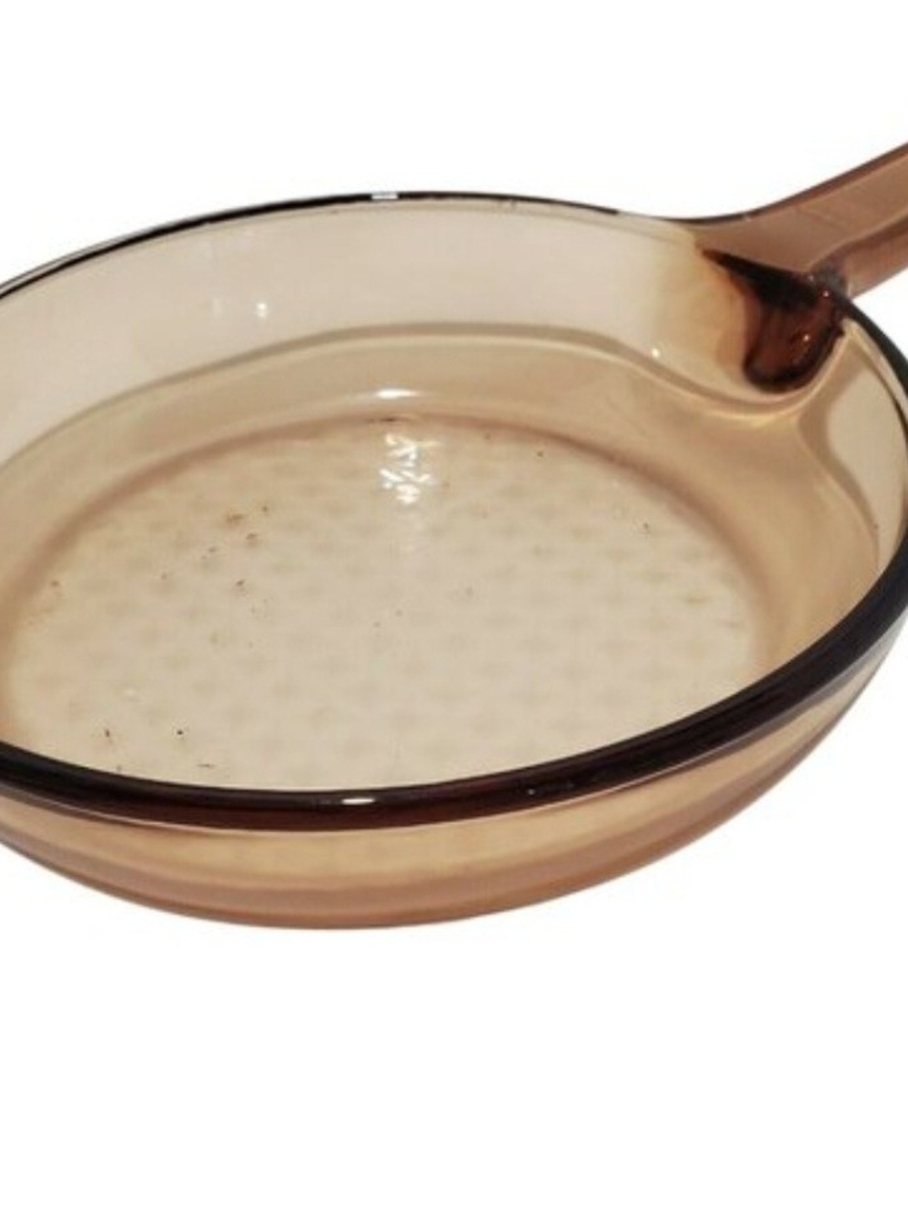 Corning Amber Glass Skillet with Handle